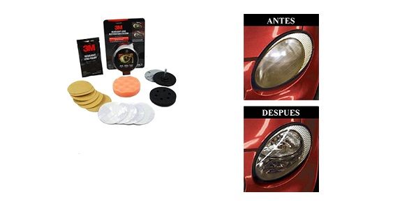 Kit restaurador de faros 3M